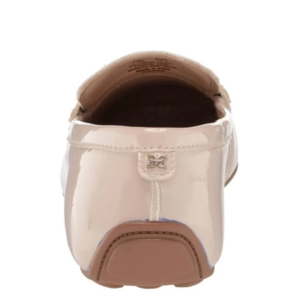 Sam Edelman Tucker Linen Slip On Flat Leather Fashion Dress Loafers Size 7 NWOB - Picture 4 of 12